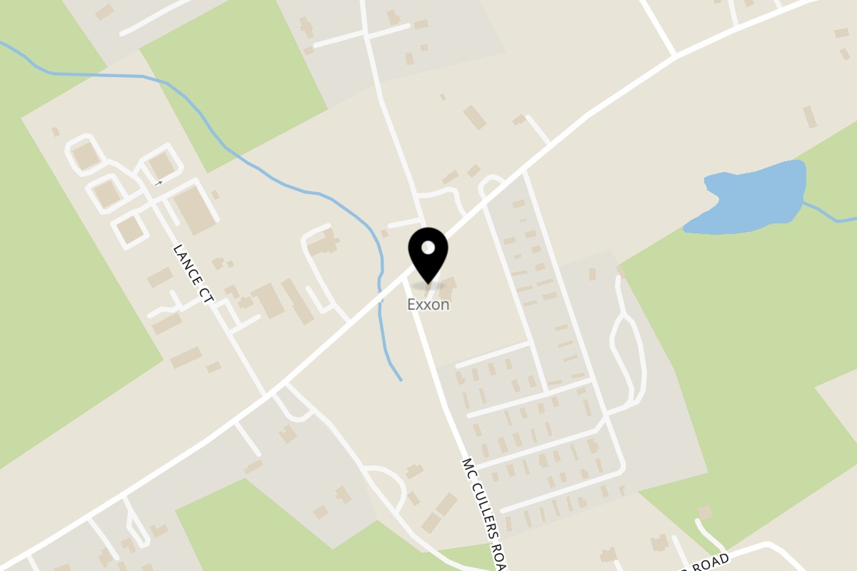 Map showing the location of Gbangura Suya on 5400 GA-20 in Loganville